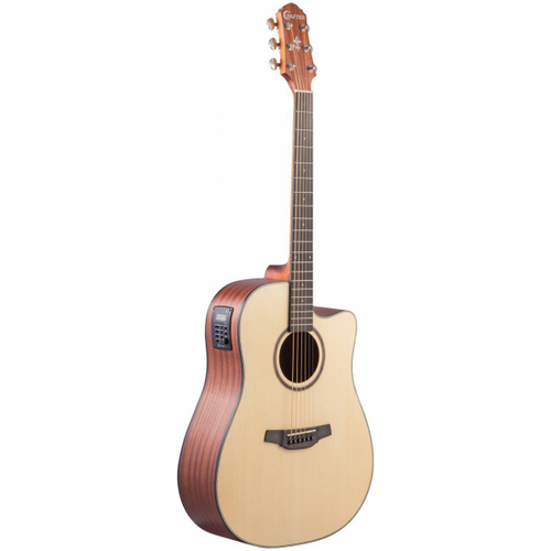 Crafter HD-100 CE/OP.N электроакустическая гитара Drednought, цвет натуральный, матовый лак