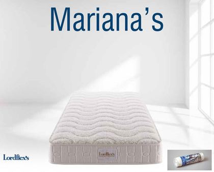 Матрас ортопедический Lordflex's Mariana's 90х180 до 140 кг в вакуумной упаковке