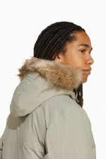 Куртка adidas Paveric Climawarm Fur Parka - зеленый