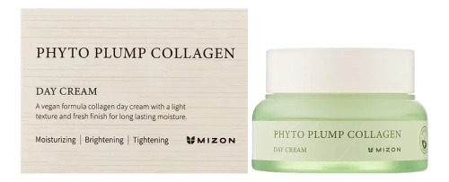 MIZON Дневной крем для лица с фитоколлагеном - PHYTO PLUMP COLLAGEN DAY CREAM ,50мл