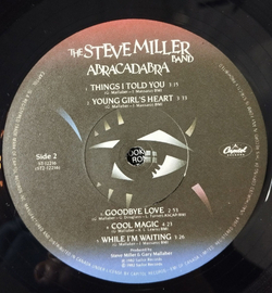 Винтажная виниловая пластинка LP The Steve Miller Band Abracadabra (Canada 1982)