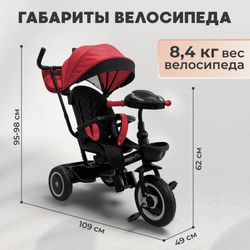 Велосипед-трансформер 6в1 BubaGO Dragon