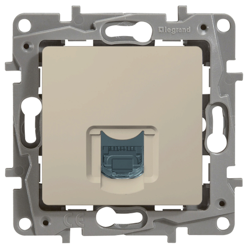 Etika Розетка RJ45 кат5Utp.слонов.кость 672341