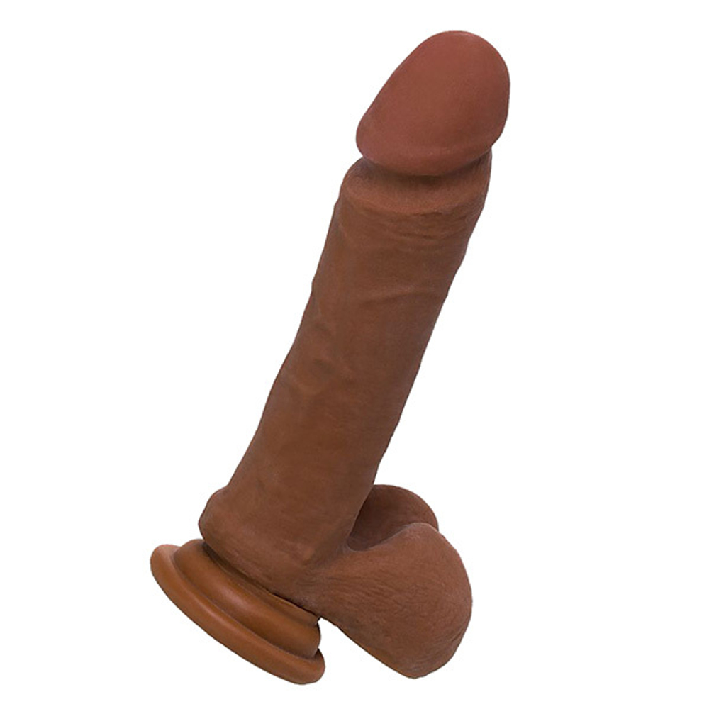 Фаллоимитатор-мулат 21см ToyFa RealStick Elite Mulatto 982102