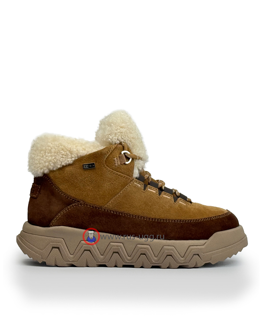 TERRETRAIL COZY LACE BOOT Chestnut