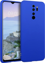 Мягкий Soft Touch чехол из силикона для XIAOMI REDMI NOTE 8 PRO с бархатной подкладкой