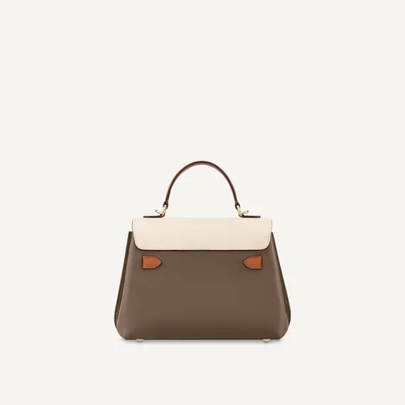 Сумка Louis Vuitton Lockme Ever BB коричневый/бежевый