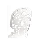Стул Seletti Aluminium White, белый