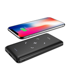 Портативный аккумулятор Hoco J50, 10000mAh, беспроводная зарядка QI, Черный