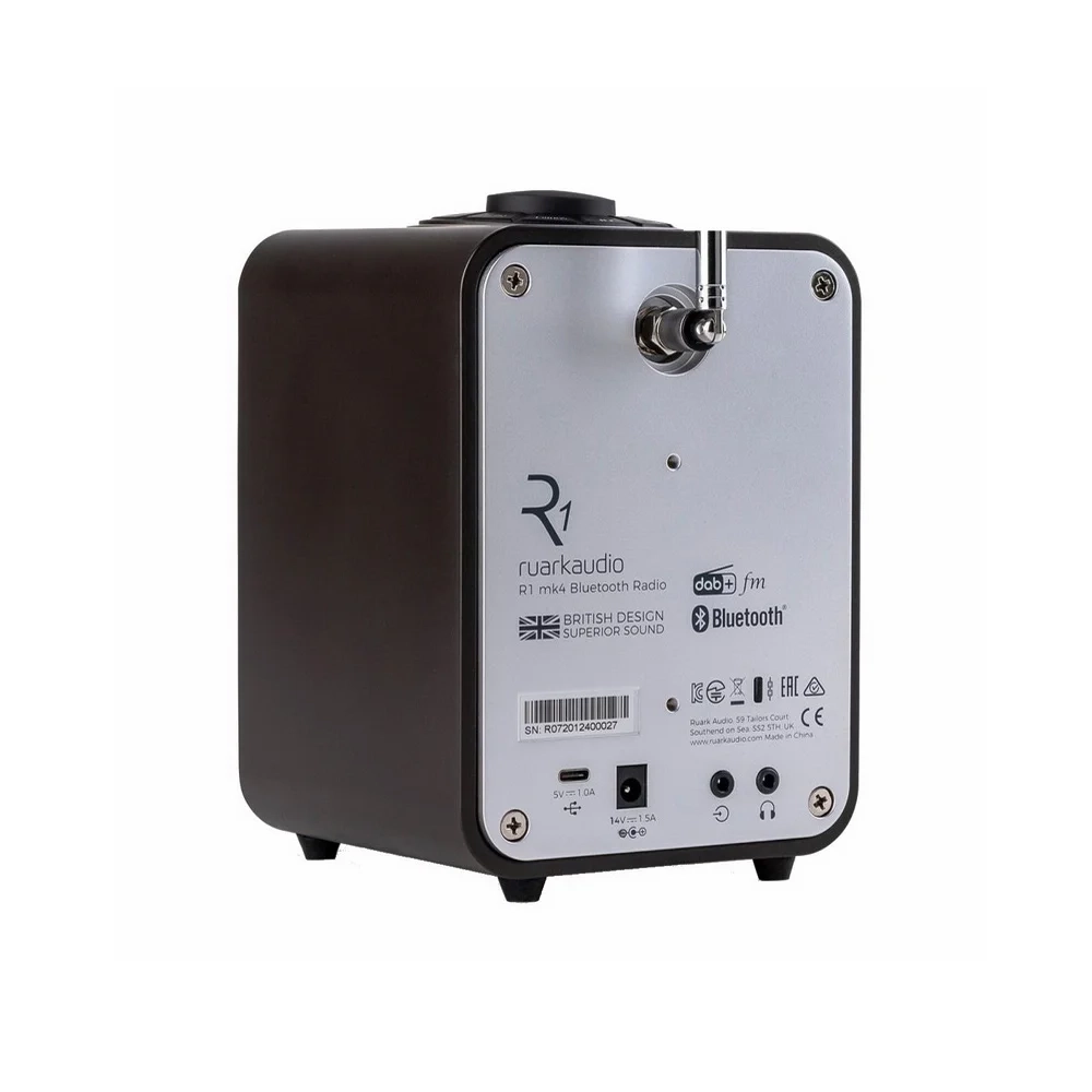 Ruark R1 Mk4 Espresso — портативная мини-система с FM/DAB-радио и Bluetooth