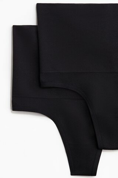 Комплект из 2 трусов-стринг Medium Shape - H&M