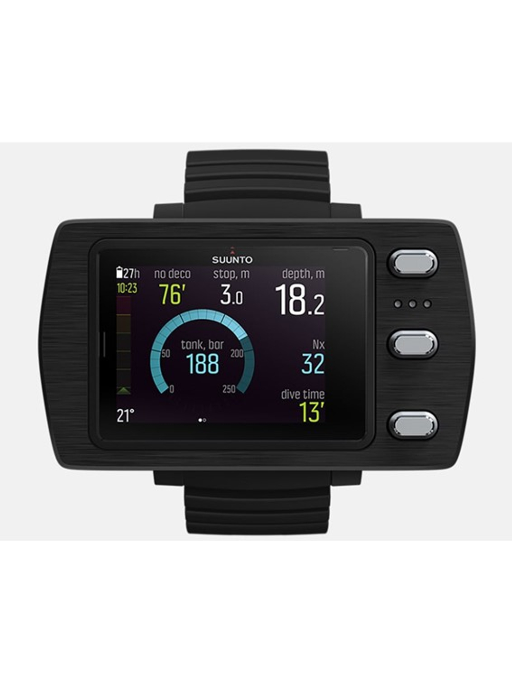 Дайв-компьютер SUUNTO EON STEEL BLACK WITH BOOT AND USB