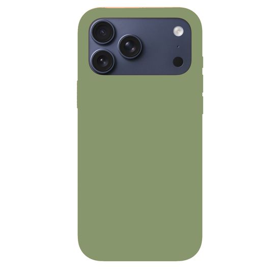 Чехол Silicone Case MagSafe для iPhone 17 Pro Зеленый