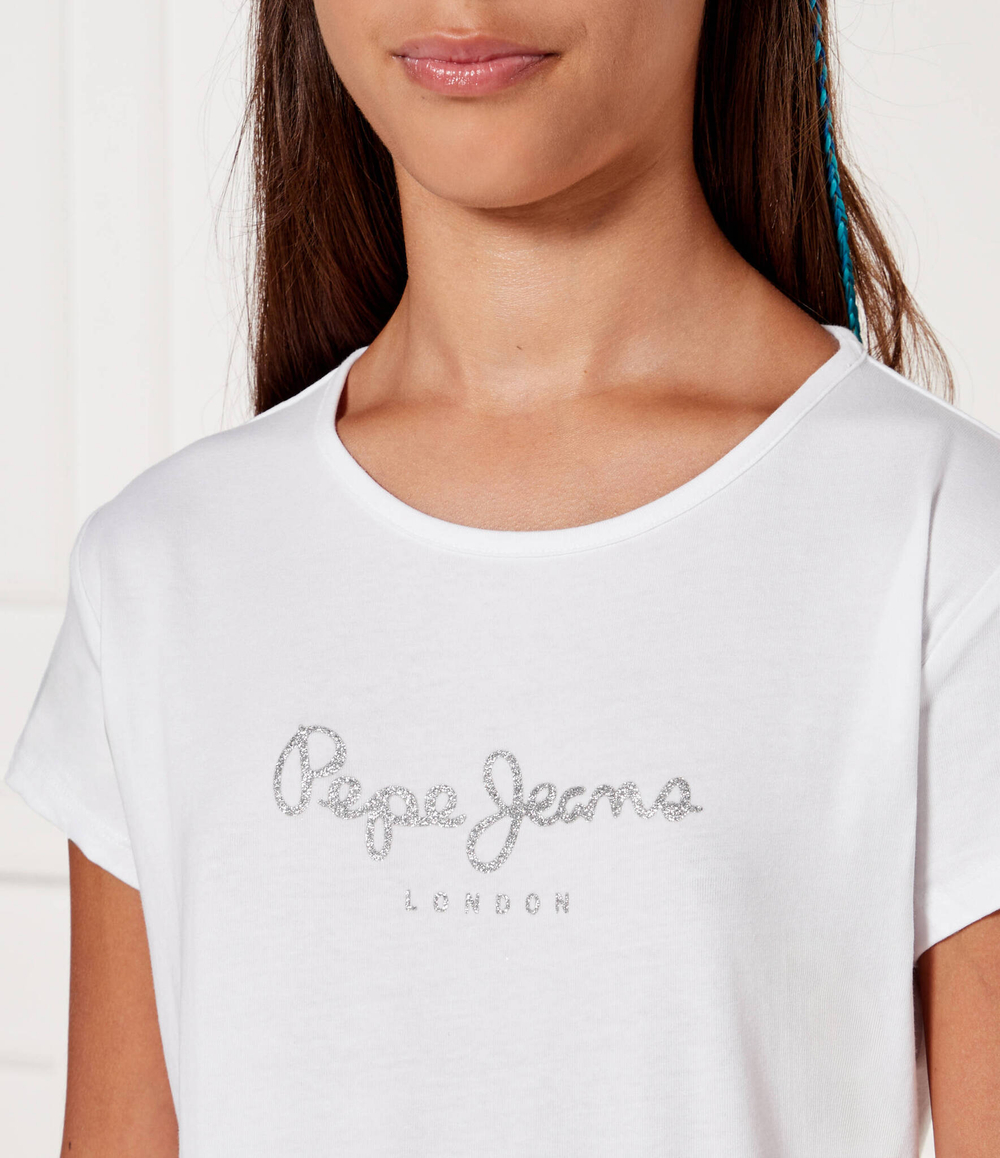 Футболка HANA Pepe Jeans London - белый(PG503064)
