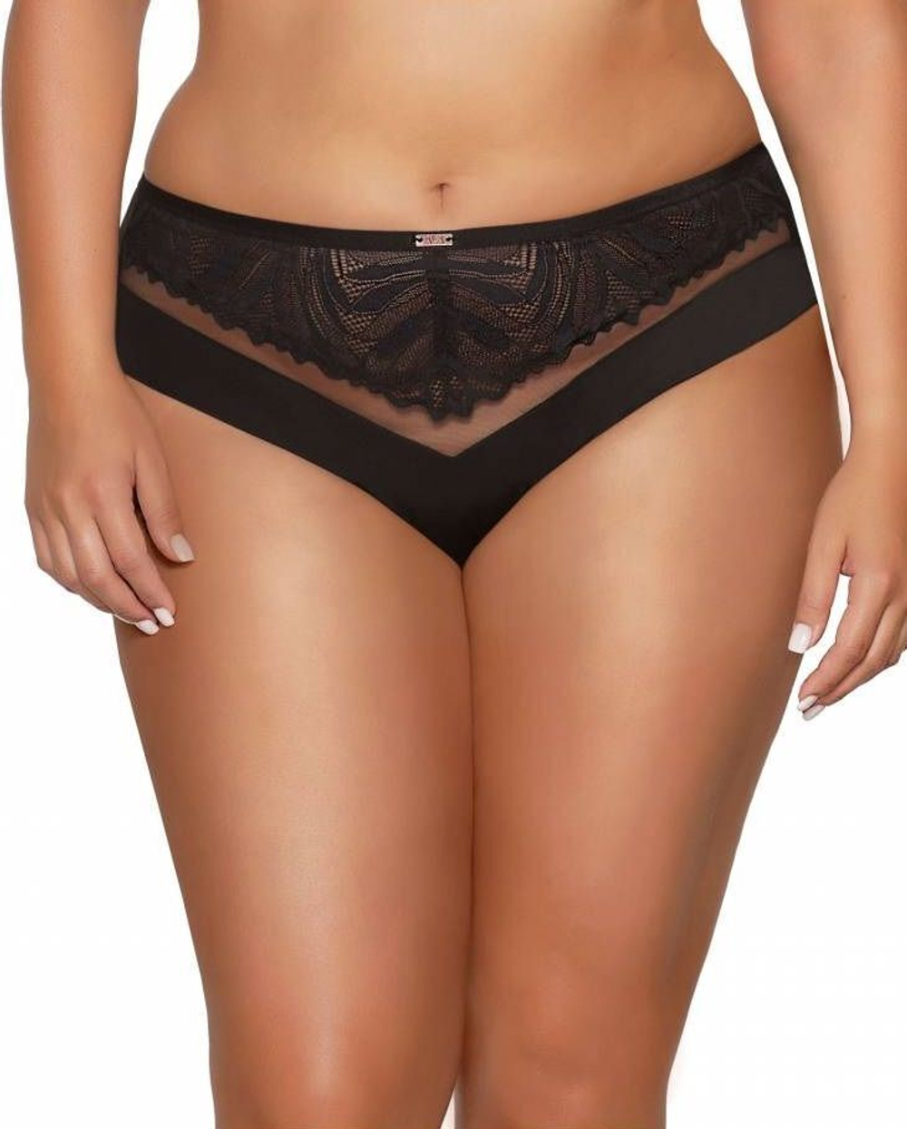 Трусики-слипы со средней линией талии Yasemin (Размер: XXXL) (Цвет: кремовый)