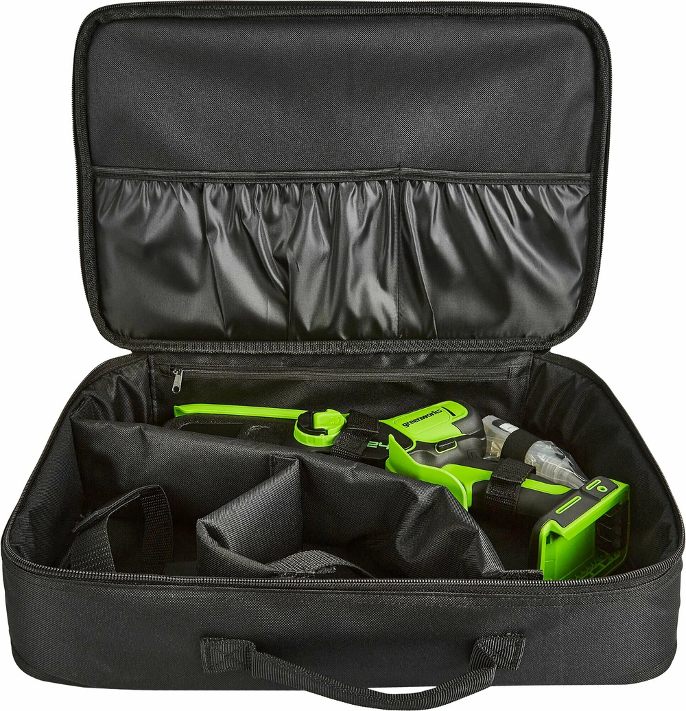 Цепная пила аккумуляторная GREENWORKS G24MCS10 24В,10см,1/4-1.1-28 без АКБ и ЗУ (2008207)