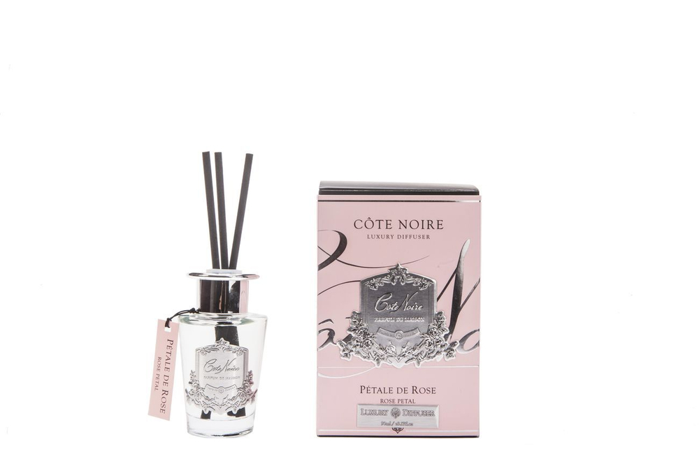 Аромадиффузор с палочками 90мл Cote Noire Rose Petal Garda Decor