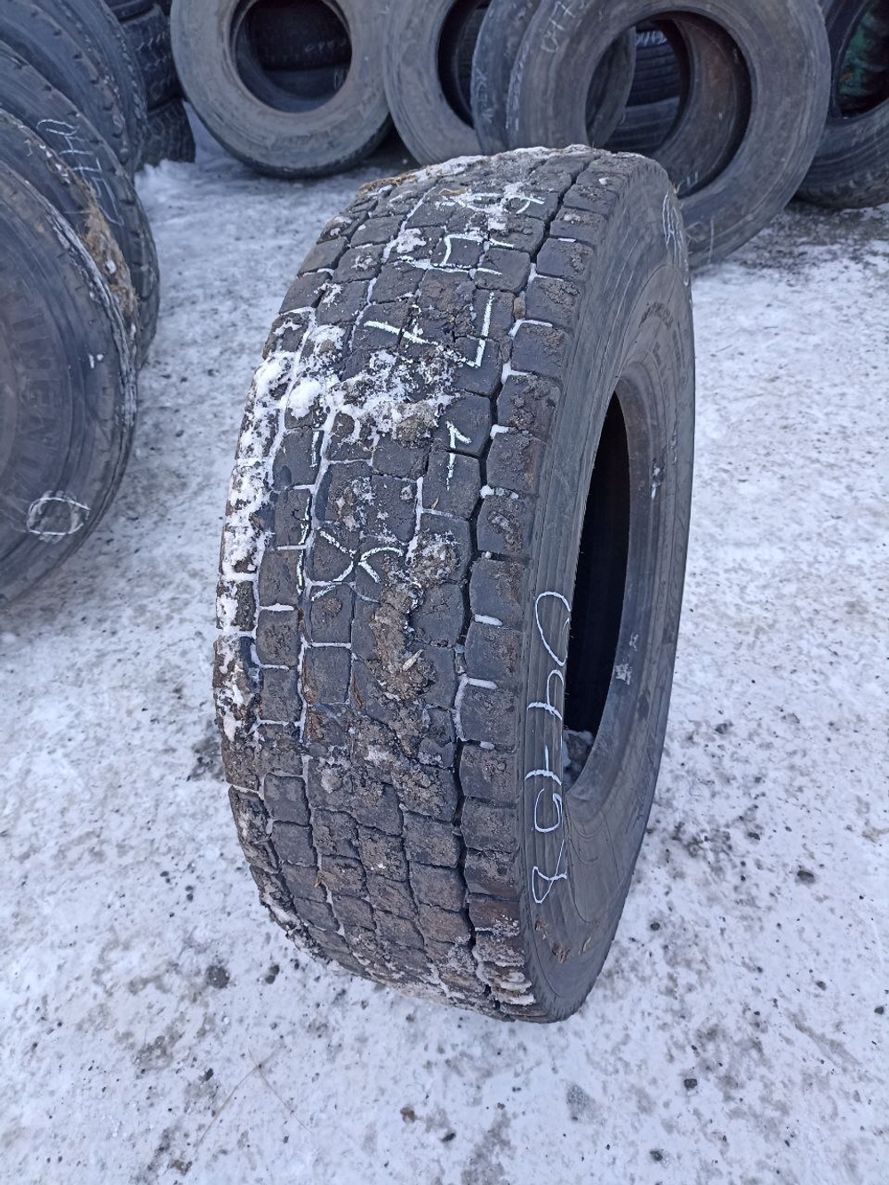 315/80R22.5 Yokohama 704R шина б/у