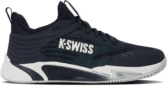 Кроссовки мужские K-Swiss Hypercourt Pinnacle - Carbon/Blanc deBlanc/Baltic