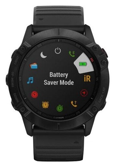 Умные часы Garmin Fenix 6X Pro Wi-Fi NFC, черный