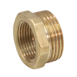 Футорка латунь Ду 15х8 (1/2"х1/4") НР/ВР VALFEX VF.581.L.012.014