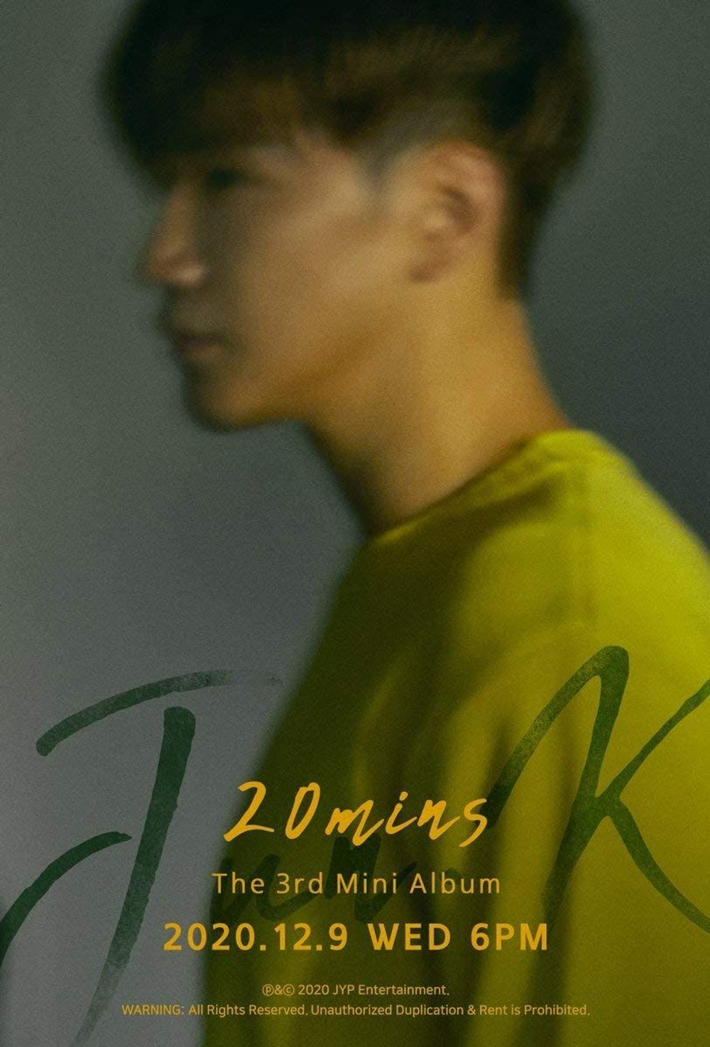 Альбом Jun.K - 20mins 3rd Mini Album