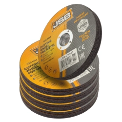 Круг отрезной по металлу 125x1.2x22.2мм (к-т 50 шт) JSB JSB-CW505[к-т 50 шт.]