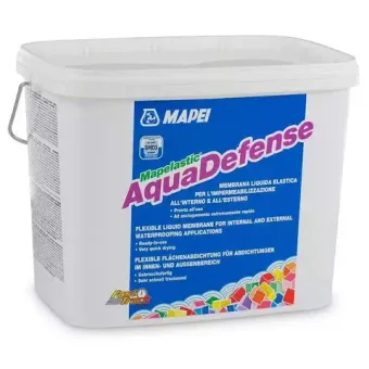 Фото Mapei Mapelastic Aquadefense гидроизоляция для ванных комнат 7,5кг Mapei Mapelastic Aquadefense гидроизоляция для ванных комнат 7,5кг