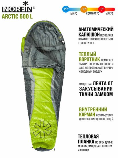 Спальник NORFIN Arctic 500
