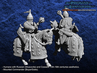 Kislev Mounted Boyar Commander
