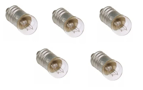 Лампа 6.3V/0.30A МН E10/13 резьба, Россия 5шт