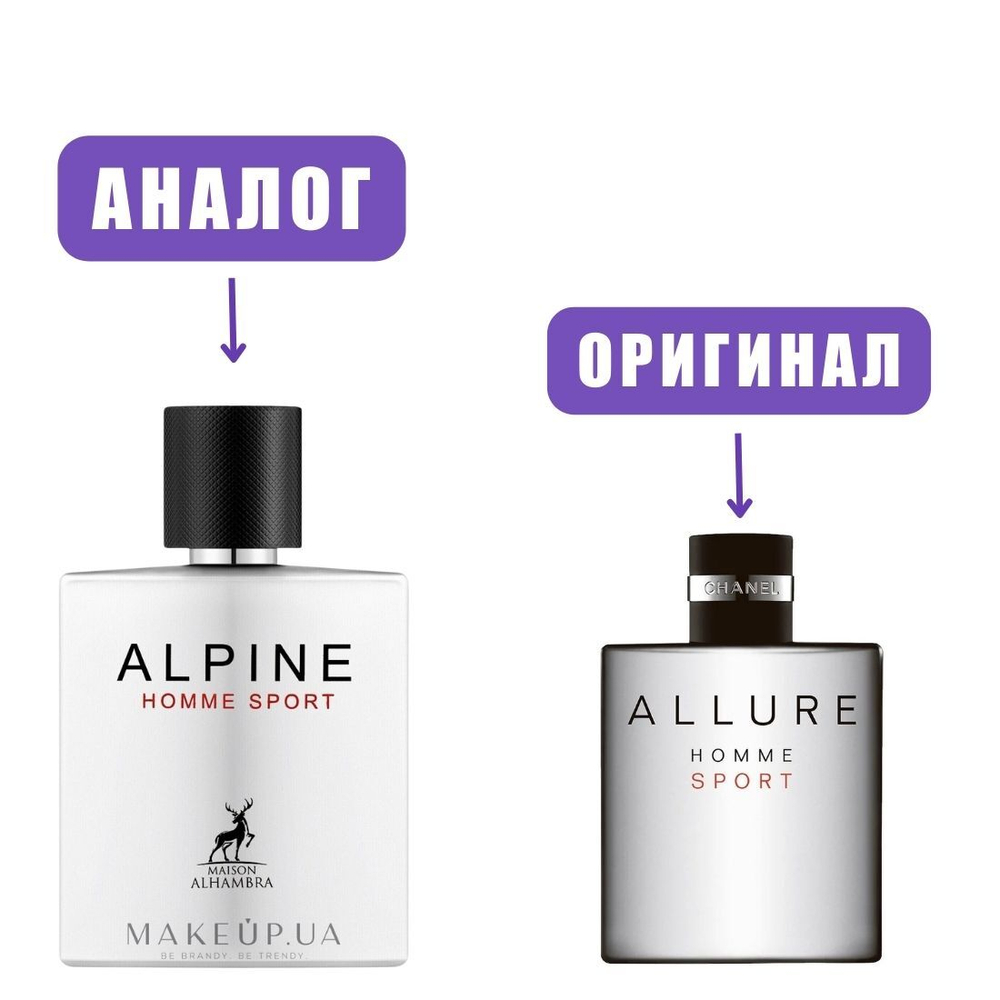AL HAMBRA ALPINE homme SPORT edP 100ml man (версия Allure Sport)