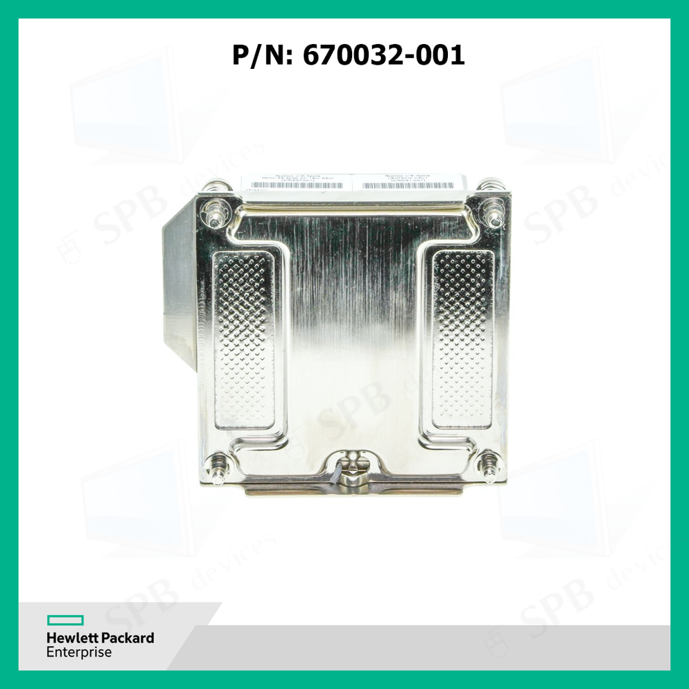 Радиатор 670032-001 HP Xeon Socket 2011 CPU2 For BL460c Gen8, 665003-001