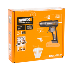 Клеевой пистолет аккумуляторный WORX WX045.9
