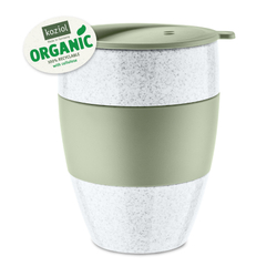 Термокружка 400мл Koziol AROMA TO GO 2.0 Organic зеленая