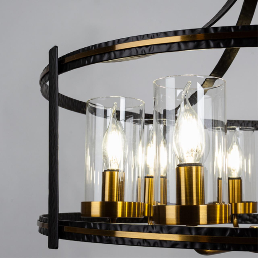 Люстра Arte Lamp Avior A7011SP-8BK