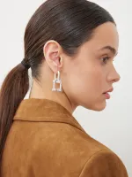 СЕРЬГИ "STATEMENT 2 IN 1"