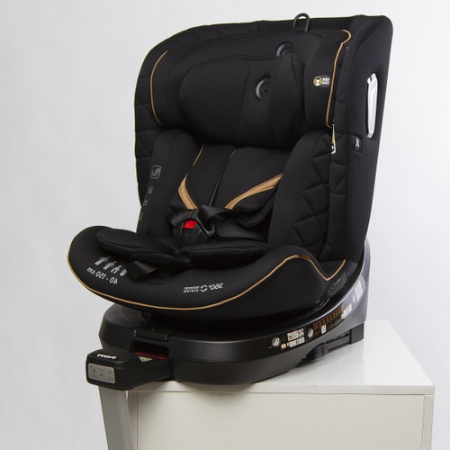 Автокресло Peppy UNOfix 0-36 I-Size 40-150 см (black)