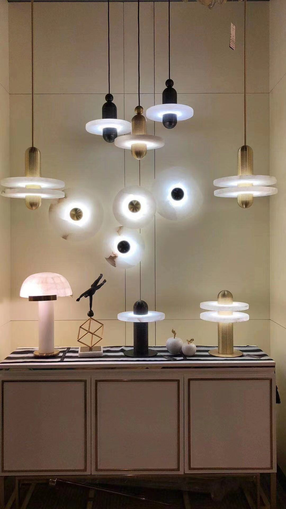 Table design lamp Median by Apparatus