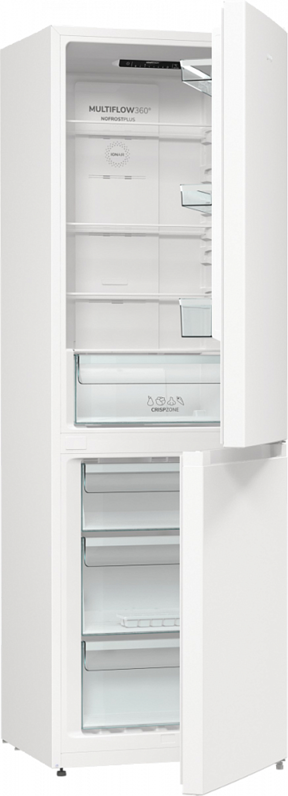 Отдельностоящий двухкамерный холодильник Gorenje NRK619EEW4