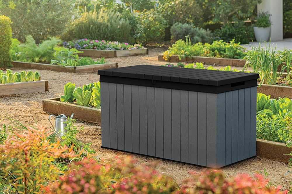 Пластиковый сундук Keter Darwin 570 л graphite