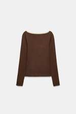 ЛОНГСЛИВ С ЛАМПАСАМИ — ZARA