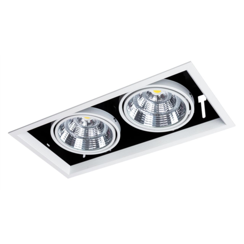 Встраиваемый светодиодный светильник Arte Lamp MERGA A8450PL-2WH