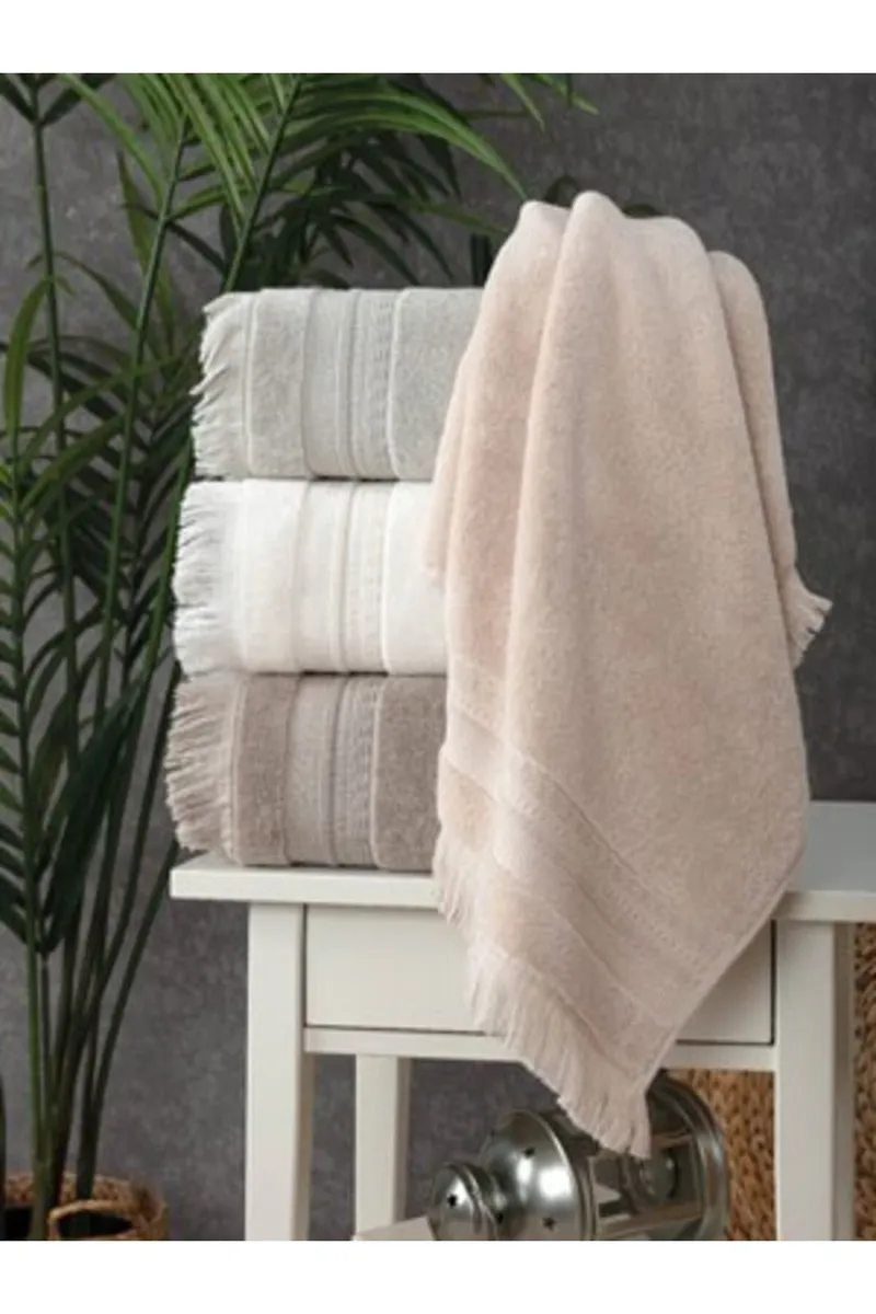 PUPİLLA COLLECTİON Набор Полотенец SEDIR 50*90 4пр. 100% Хлопок