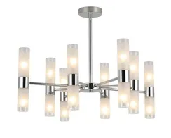 Люстра потолочная Rilon 74784/16 CHROME, 16×40 Вт, хромированная