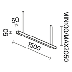 Линейный светильник Technical LL312022