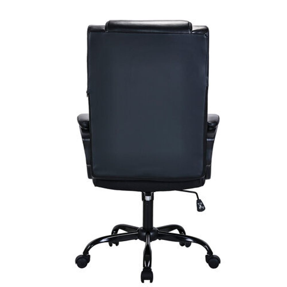 Кресло BRABIX PREMIUM "Oslo EX-549", рециклированная кожа, разборное пятилучие, черное, 532978