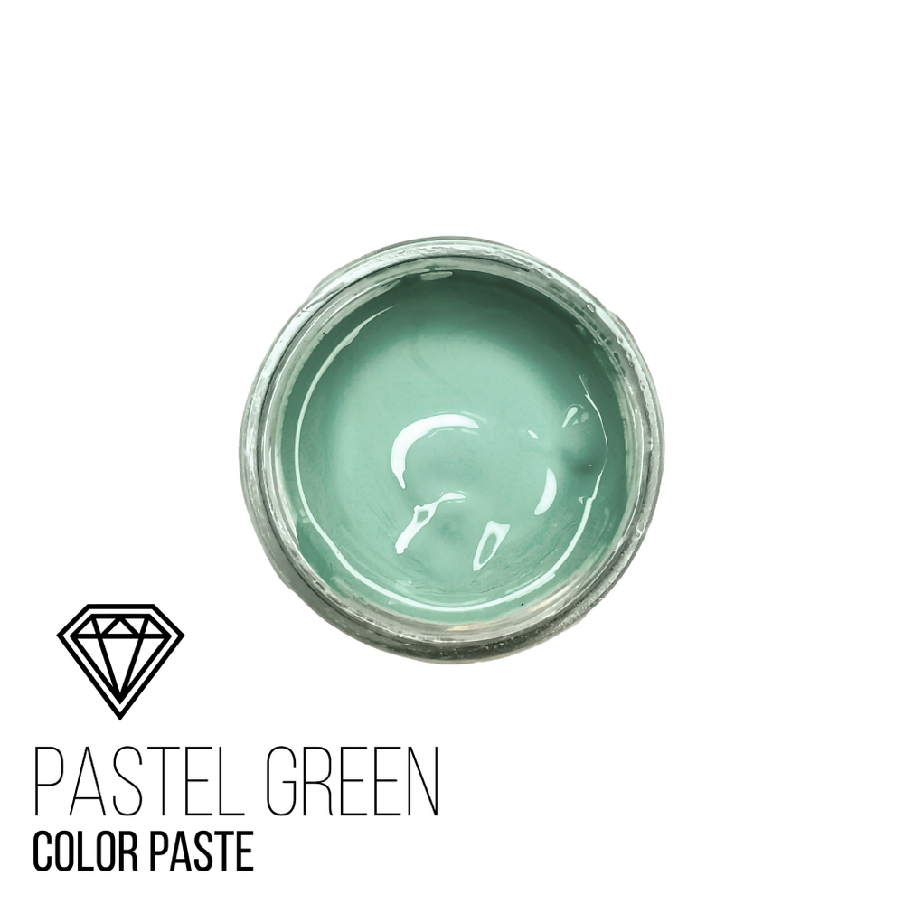 Колеровочная Паста"Pastel Green", Зеленый Пастельный, 25мл