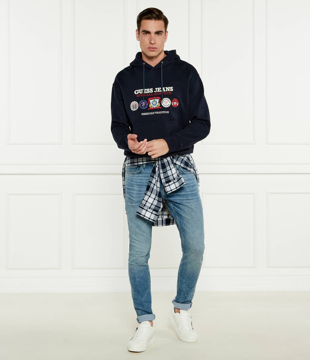 Худые Guess Jeans - темно-синий(M4BQ32 K9V31)