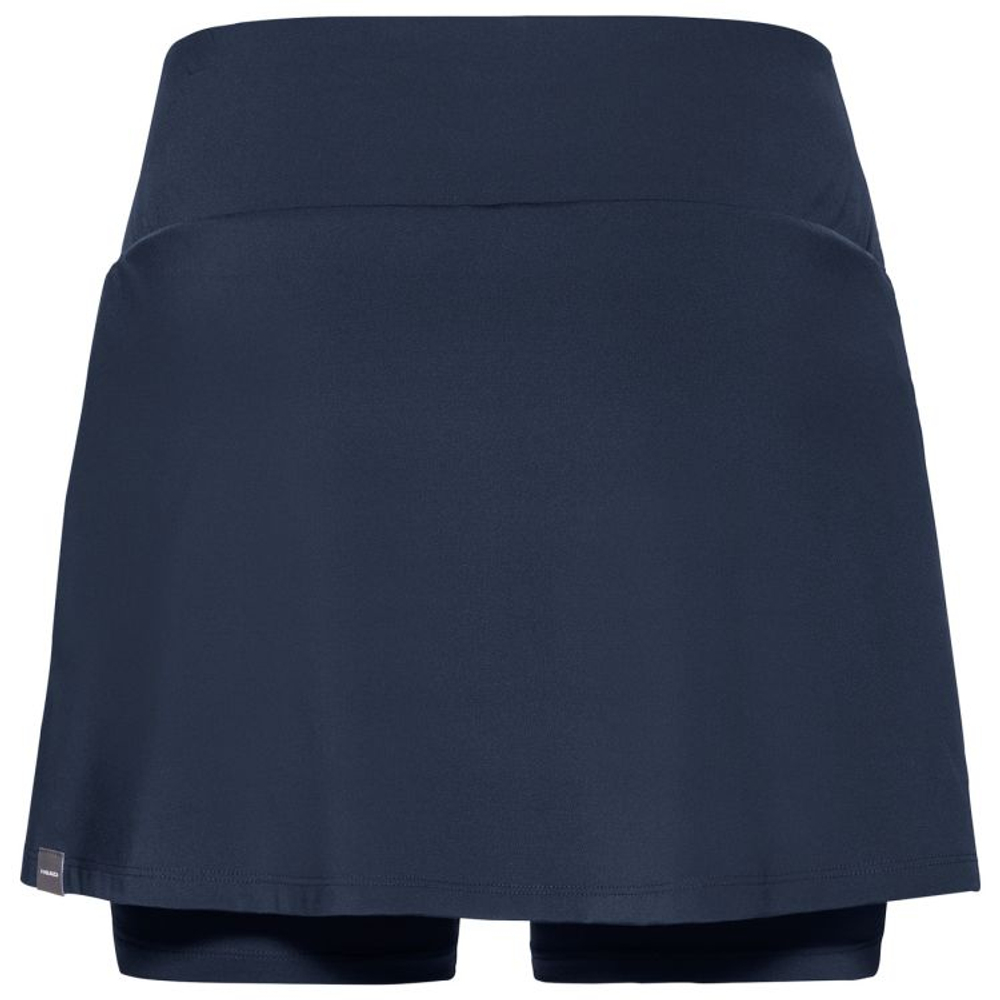 Женская теннисная юбка Head Club Basic Skort Long W